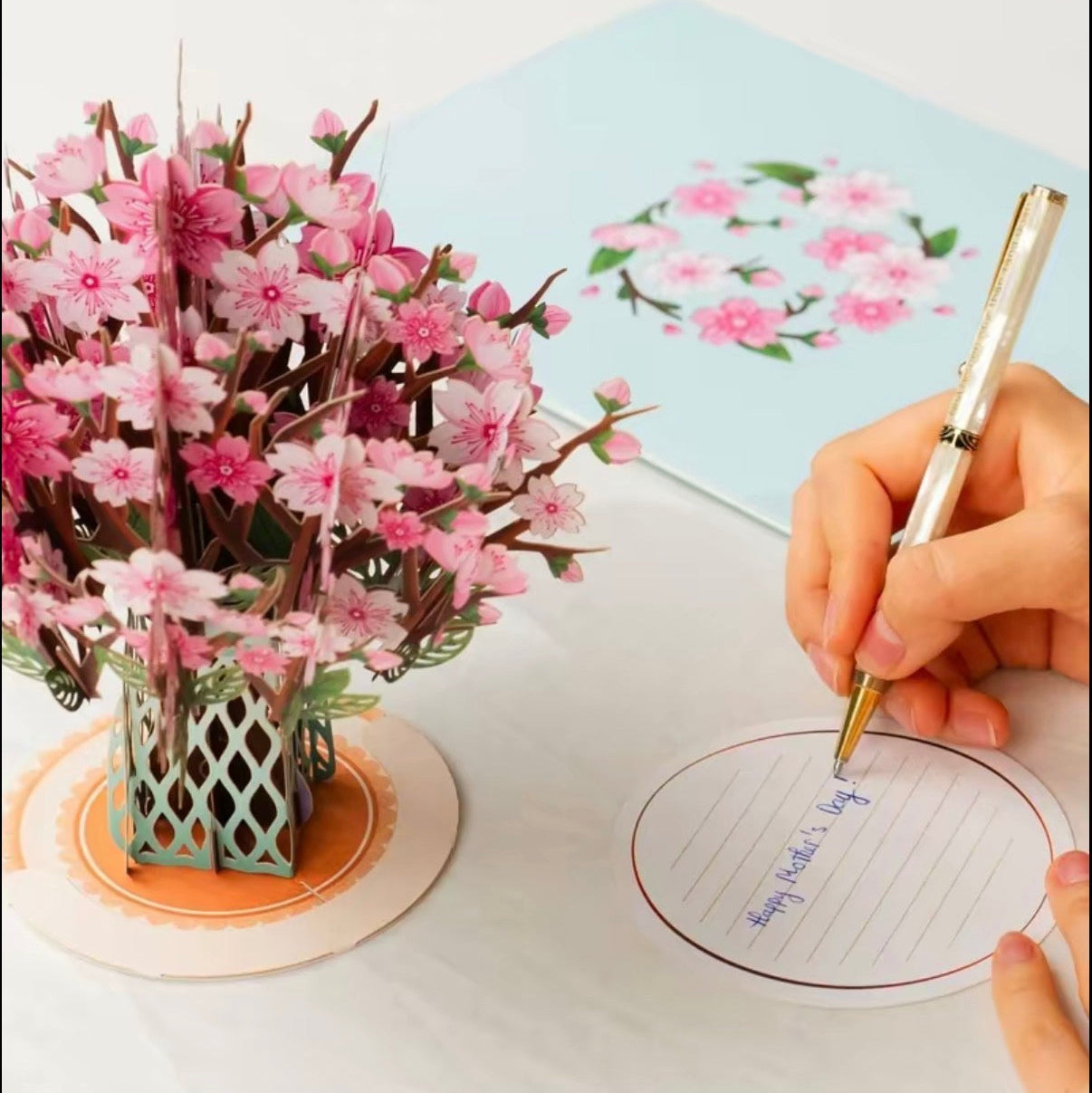 LOVEPOP Flower Bouquet Card Keepsake